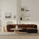 Zandro Brown Sectional, Right