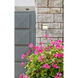 Raine Outdoor Wall Light in Silver