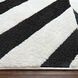 Optika 158 X 118 inch Black/White Rug in 10 x 13