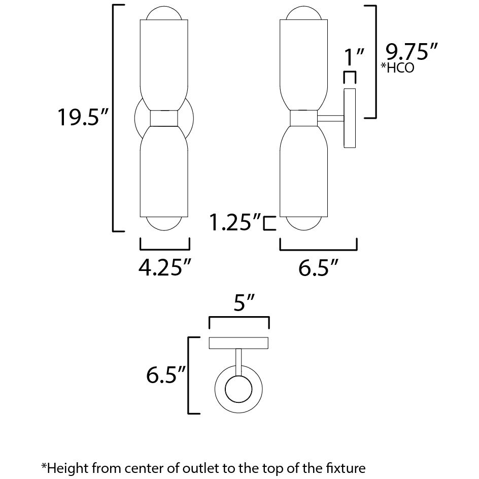 Pompeii Wall Sconce Wall Light