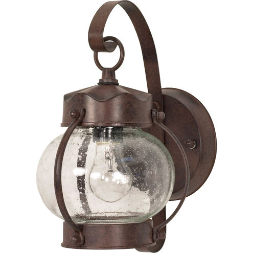 Brentwood 1 Light 11 inch Old Bronze Outdoor Wall Lantern