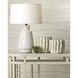 Dash 26.25 inch 150 watt White and Green Table Lamp Portable Light