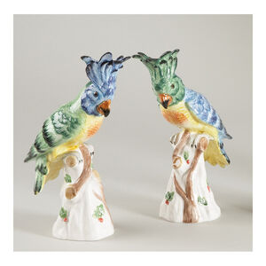 Chelsea House Hand Painted Figurines, Pair