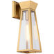 Lucian Wall Sconce Wall Light in Brushed Brass