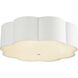 Alora Mood Blossom 3 Light 14.13 inch Antique White Flush Mount Ceiling Light