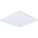 Wafer - 0-10 V LED 4.5 inch White Flush Mount Ceiling Light