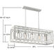 Westbrook 5 Light 37.75 inch Charisma Linear Chandelier Ceiling Light