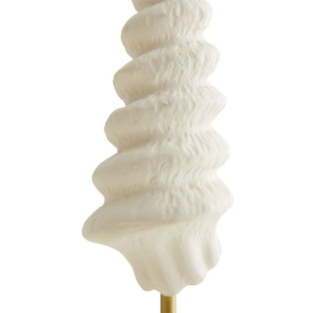 Shell White Sculptures, Set of 3