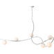 Slide 6 Light 69.2 inch Dark Smoke Pendant Ceiling Light, XL