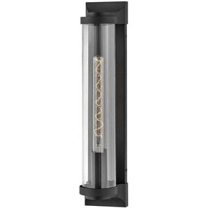 Pearson LED 22 inch Textured Black Outdoor Wall Mount Lantern