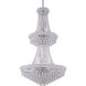 Canada 32 Light 30 inch Chrome Chandelier Ceiling Light