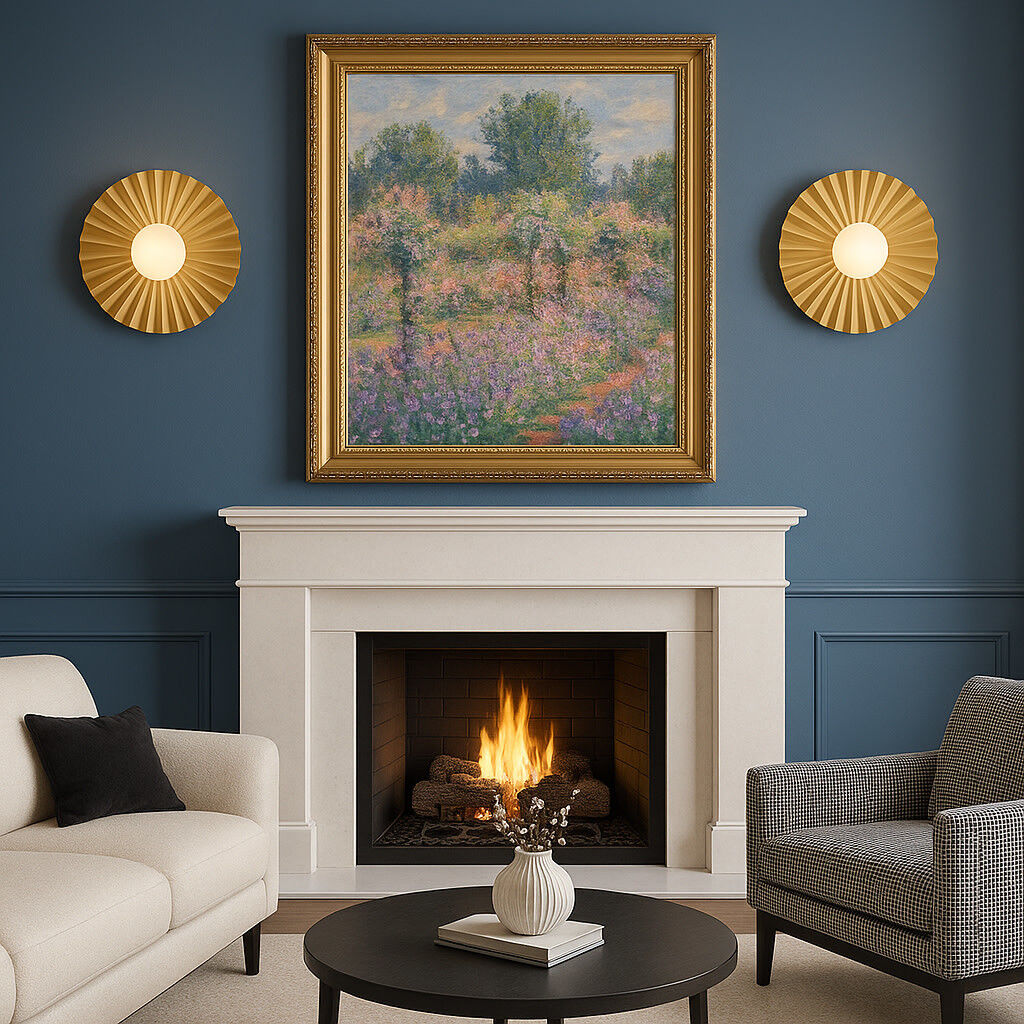 Stevie 1 Light 13.75 inch Lacquered Brass Flush Mount Ceiling Light, Medium