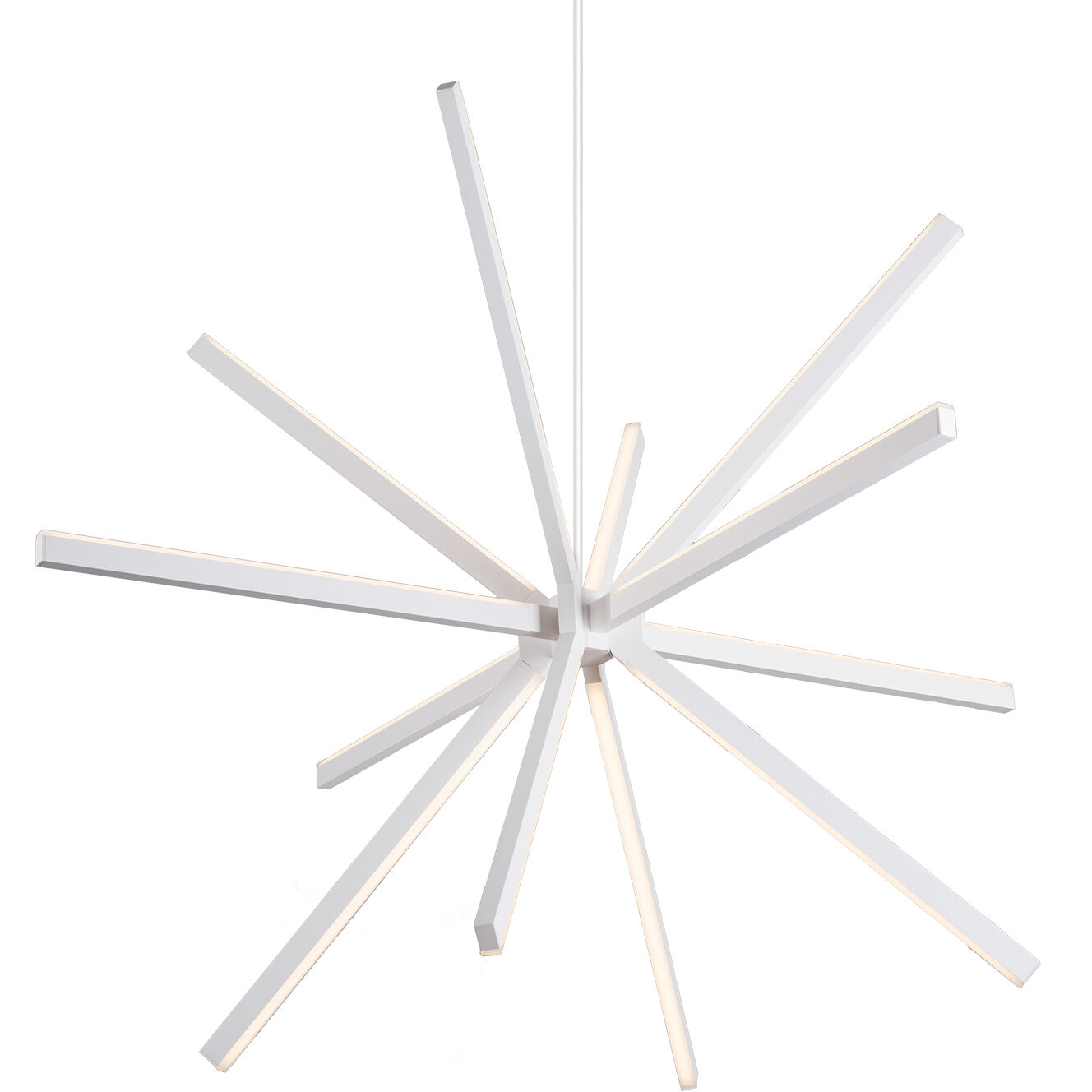 Sirius LED 54.38 inch White Chandelier Ceiling Light
