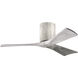 Atlas Irene-3H 42 inch Barnwood with Barnwood Tone Blades Ceiling Mount Paddle Fan in Barn Wood, Flush Mounted