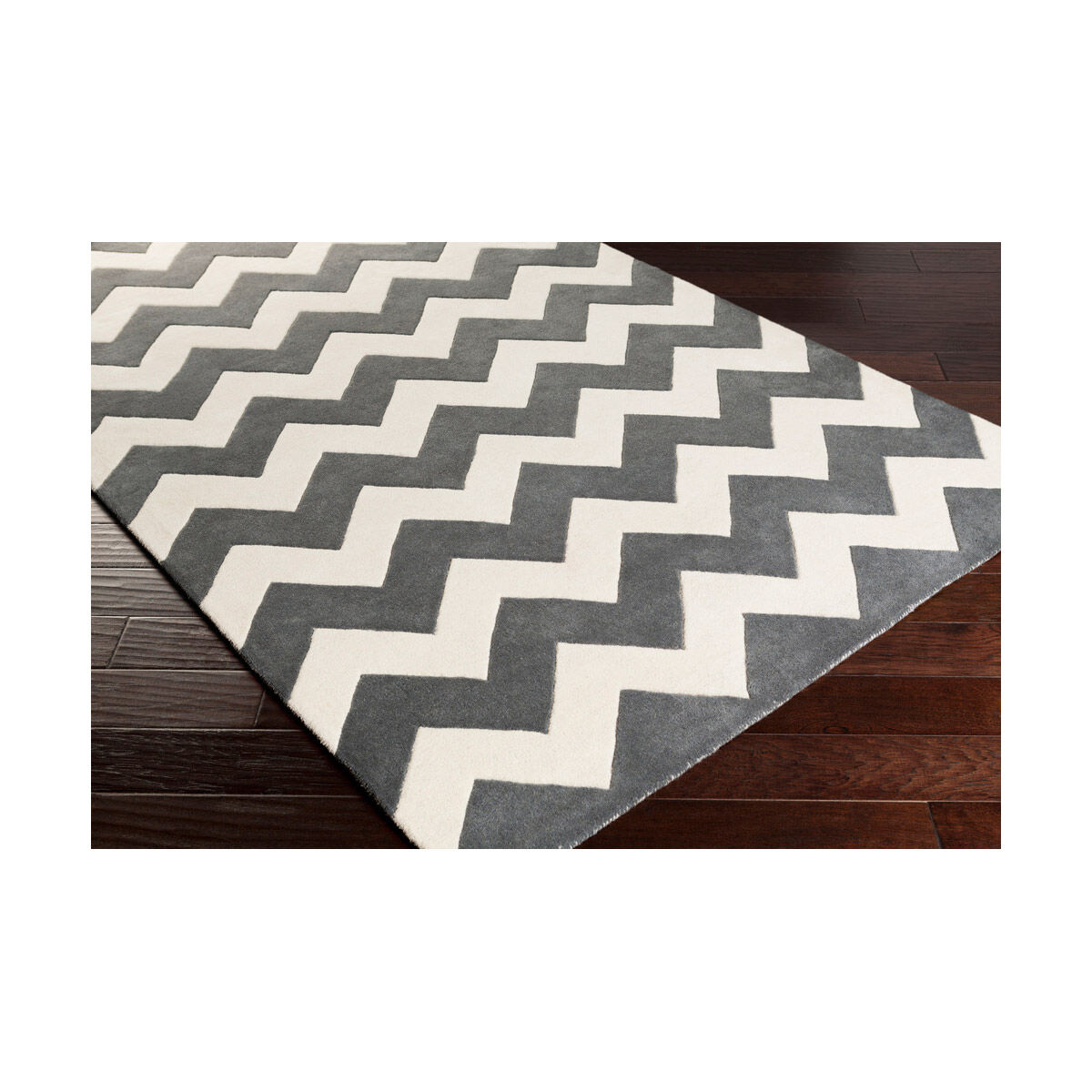 Transit 96 X 96 inch Charcoal Indoor Area Rug, Round