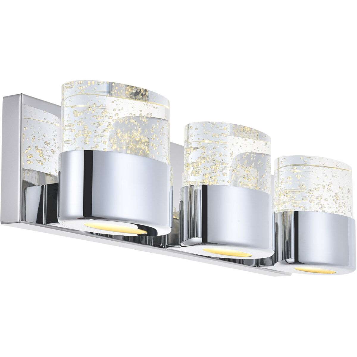 Pollux LED 19.21 inch Chrome Wall Sconce Wall Light