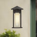 Alora Mood Tenko 1 Light 12.63 inch Bronze and Glossy Opal Glass Outdoor Wall Light