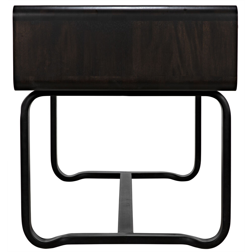 Voltes 60 X 26 inch Ebony Walnut Desk