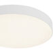 Rynn 7.13 inch White Flush Mount Ceiling Light