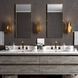 Broche Sconce Wall Light in Antique Gold