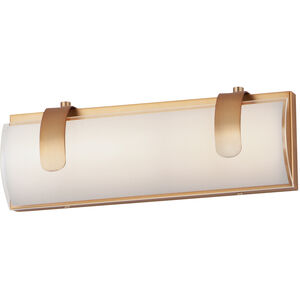 Clutch LED 13 inch Gold Bath Vanity Light Wall Light