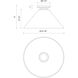 Alora Mood Salem 1 Light 14.13 inch Matte Black Flush Mount Ceiling Light
