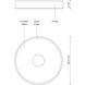 Parker LED 15.5 inch Brushed Nickel Flush Mount Ceiling Light