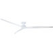 Spitfire Matte White 47.16 inch each Fan Blades