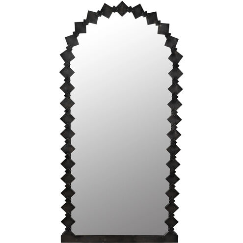 Aya 79 X 40 inch Unfinished Industrial Steel Mirror