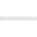 Sleek 120 LED 36 inch White Under Cabinet Light Bar