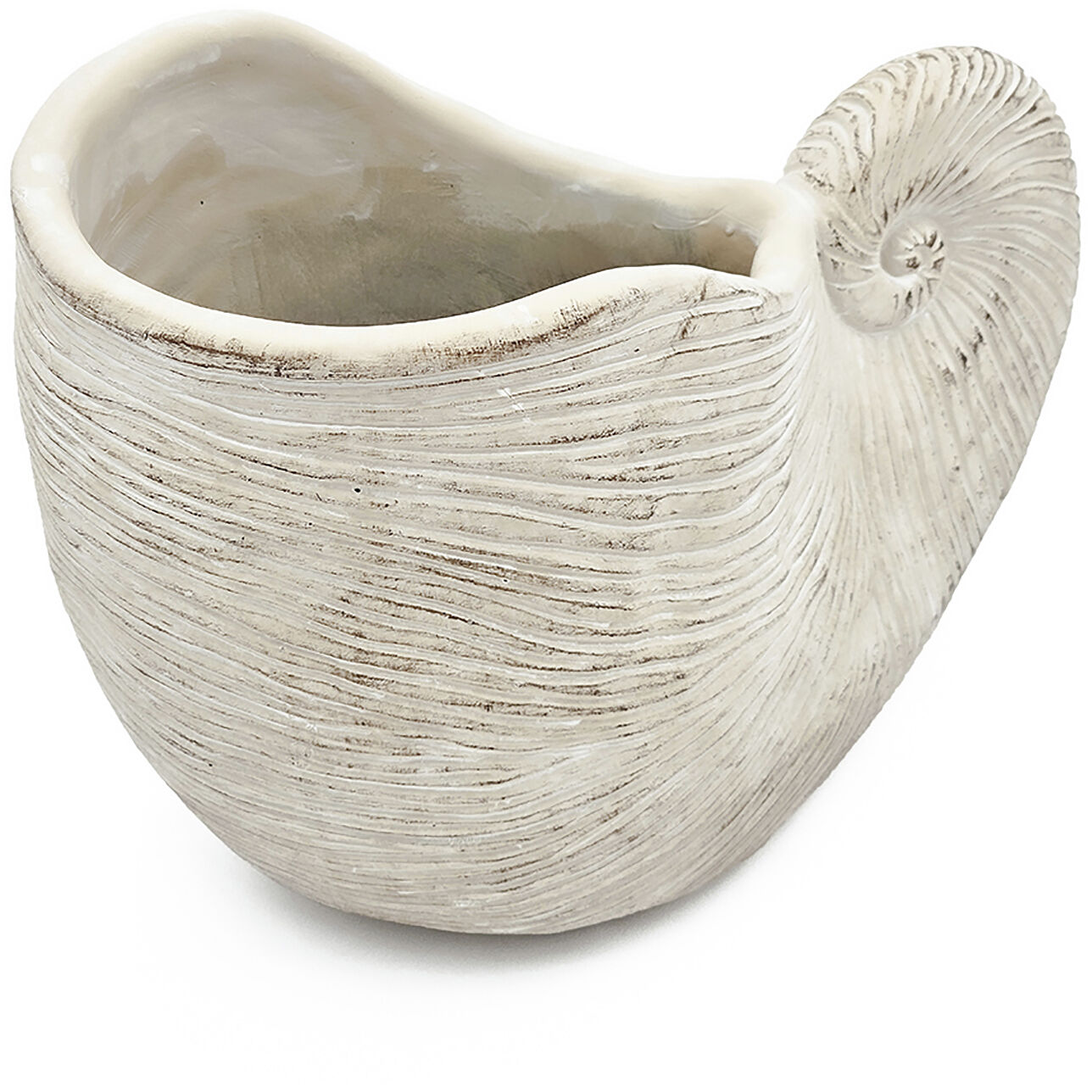 Anita Textured Beige Planter