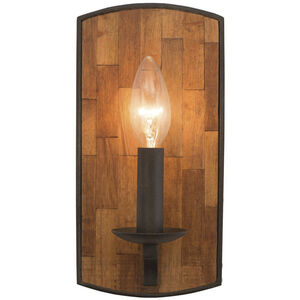 Lansdale 1 Light 5 inch Black Iron ADA Wall Sconce Wall Light