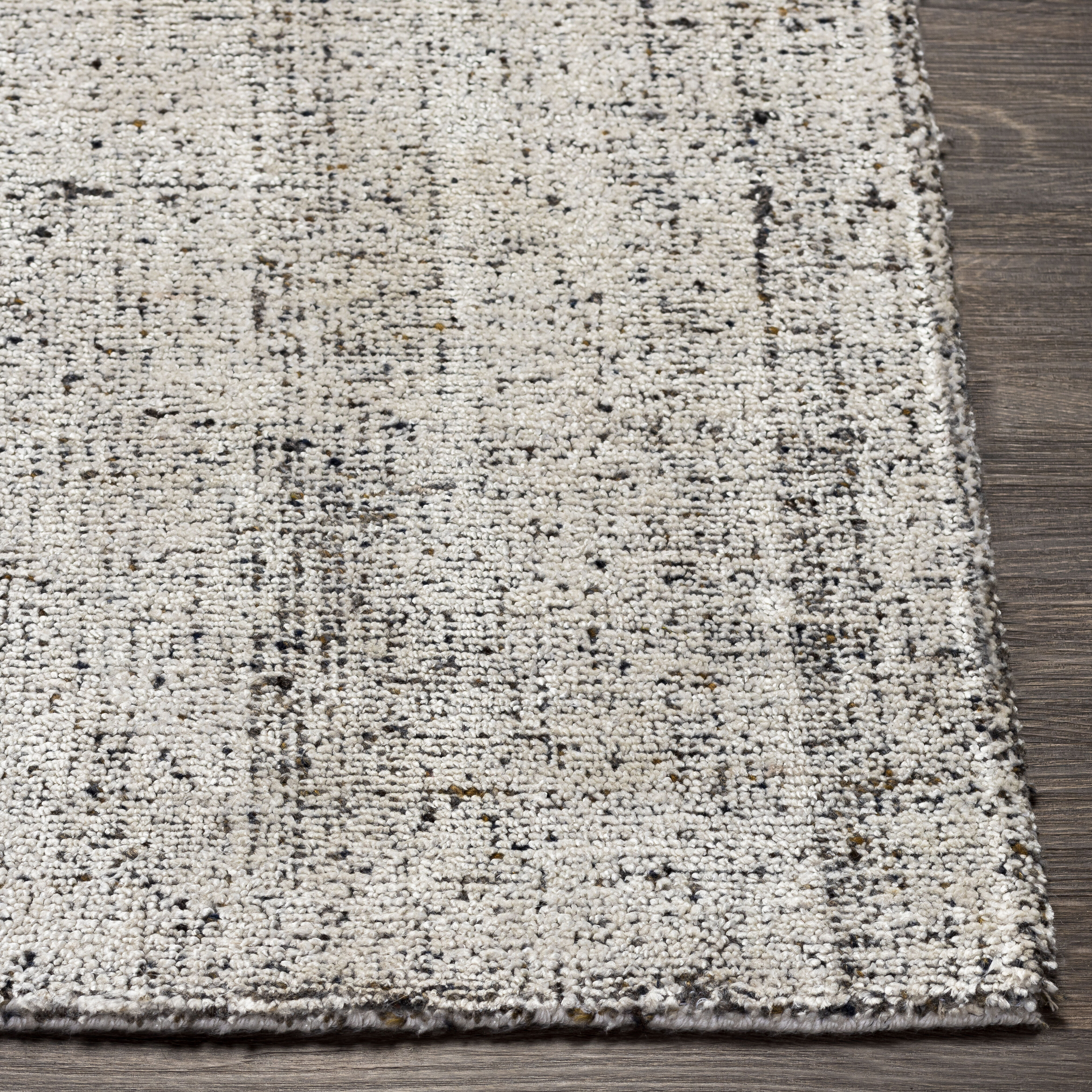 Helen 108 X 72 inch Light Grey Rug, Rectangle