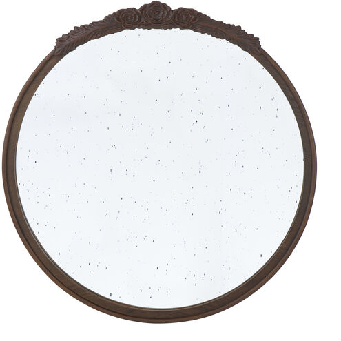 Bingley 30.1 X 29.1 inch Brown Wall Mirror in Natural