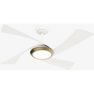 Vespucci 52 inch Fresh White Outdoor Ceiling Fan