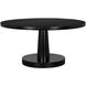 Stella 60 X 60 inch Hand Rubbed Black Dining Table