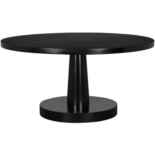 Stella 60 X 60 inch Hand Rubbed Black Dining Table