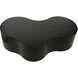 Island 68 X 43 inch Matte Black Coffee Table
