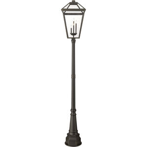 Talbot 4 Light 19.50 inch Post Light & Accessory