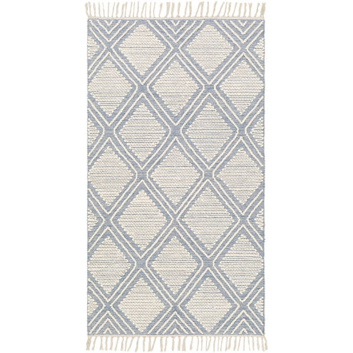 Bedouin 36 X 24 inch Denim/Cream Rugs