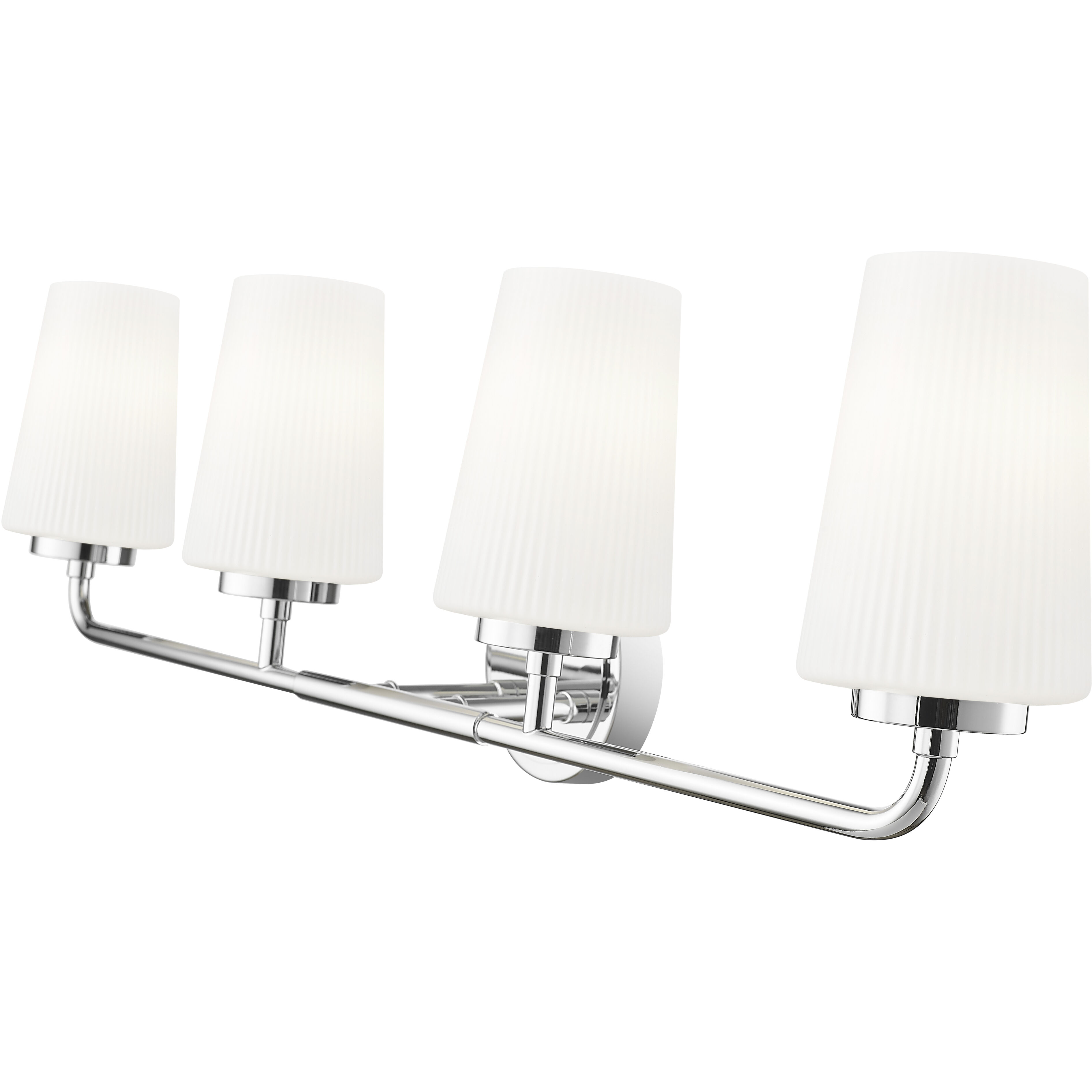 Montford 4 Light 32 inch Chrome Bath Vanity Light Wall Light
