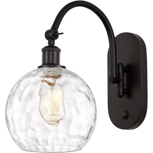 Ballston Athens Water Glass 1 Light 8 inch Oil Rubbed Bronze Sconce Wall Light