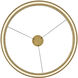 Althea LED 38 inch Lacquered Brass Chandelier Ceiling Light