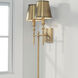 Whitney 2 Light 14.5 inch Aged Brass Sconce Wall Light