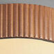 Tambo LED 13.8 inch Natural Ash Flush Mount Ceiling Light