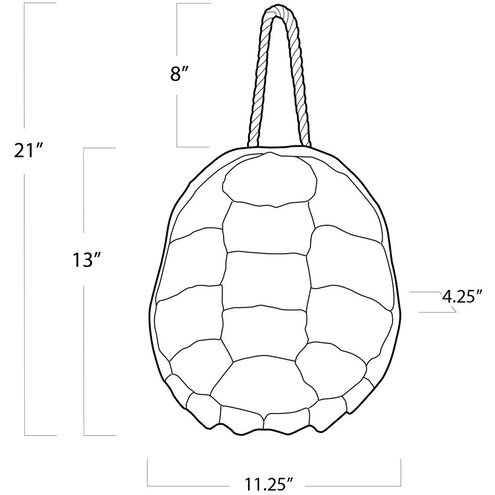 Turtle Shell Ivory Objet