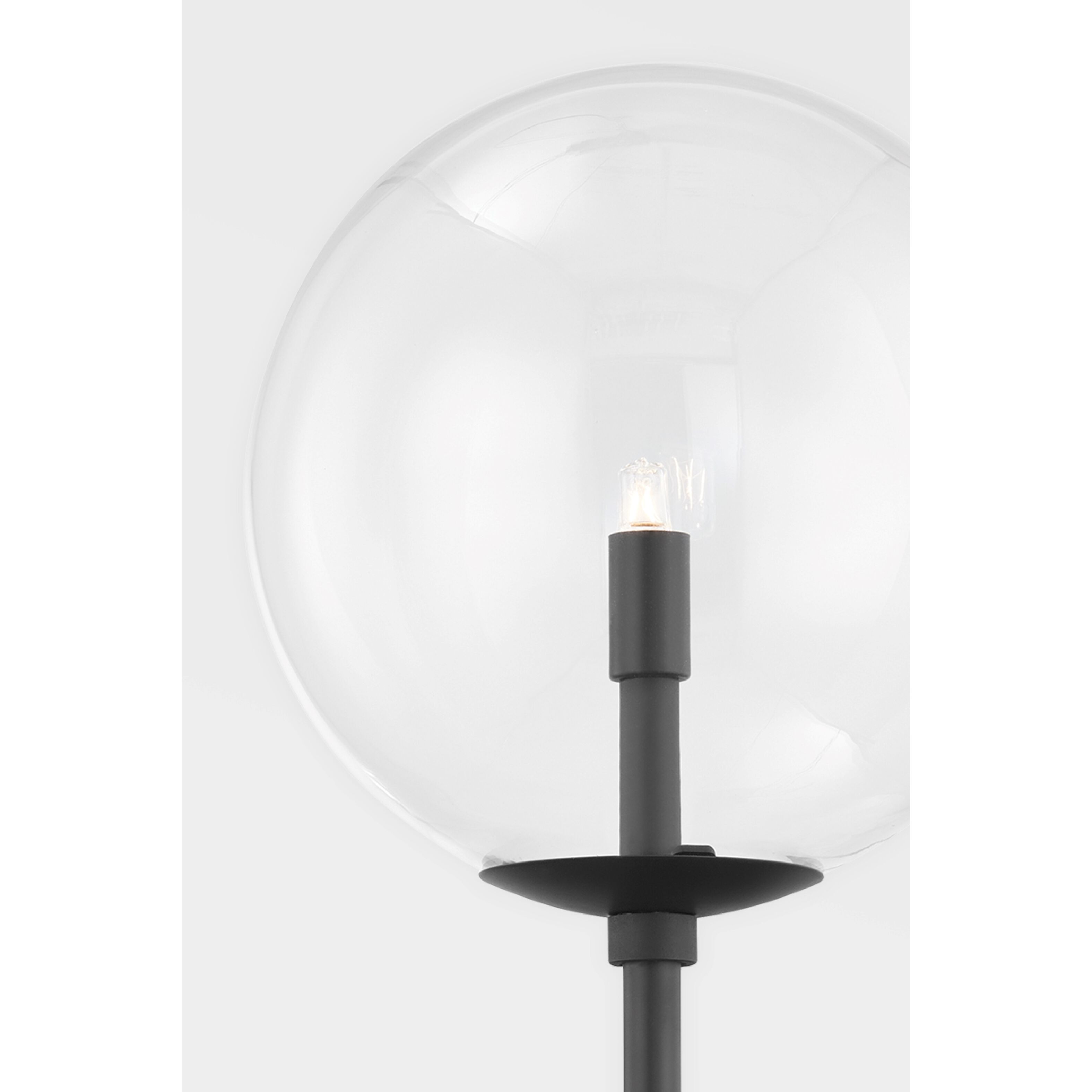 Madrid 1 Light 9 inch Soft Black Wall Sconce Wall Light