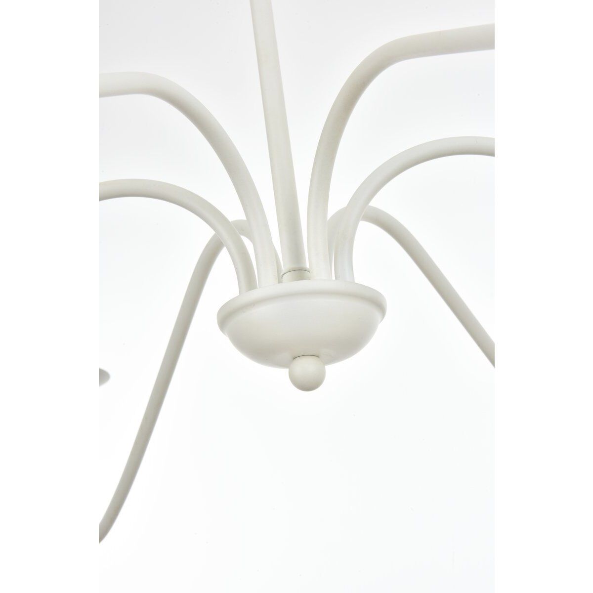 Rohan 6 Light 30 inch White Chandelier Ceiling Light