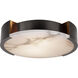 Kelly Wearstler Melange LED 21 inch Bronze Flush Mount Ceiling Light, Large