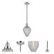 Franklin Restoration Geneseo 1 Light 7 inch Polished Chrome Mini Pendant Ceiling Light, Franklin Restoration